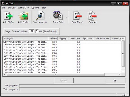 MP3 Gain A Free Automatic MP3 Volume Normalizer