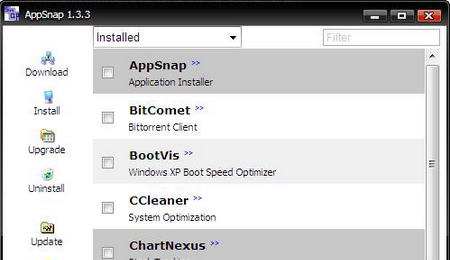 AppSnap Software Update Checker