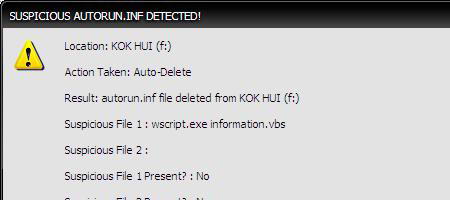 Scan and Remove Suspicious “autorun.inf” Files Automatically