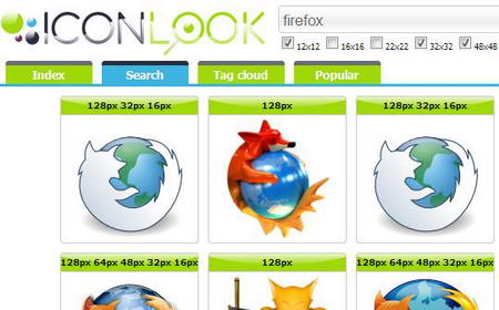 Search the Web for Icons