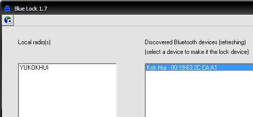 Automatically Lock PC with Bluetooth Phone