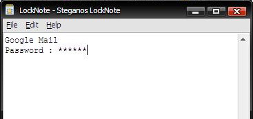 Password Protect Confidential Text Files With LockNote