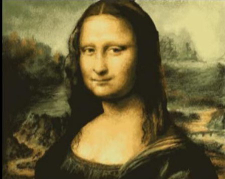 Mona Lisa Amazing MS Paint Art