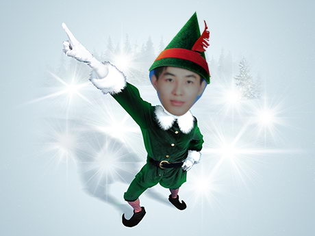 Elf Yourself Christmas e-Card - Turn Yourself into Dancing and Singing Elf