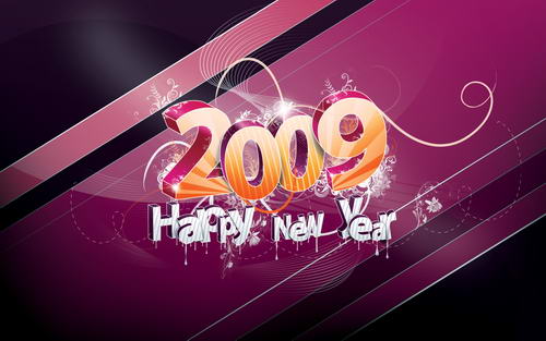 Happy New Year 2009 by zltgfx