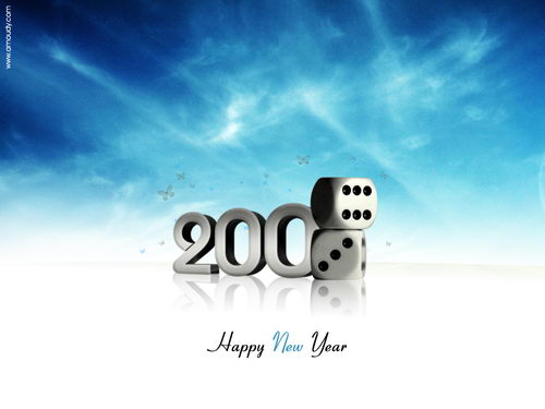 Happy New Year 2009 by mustange