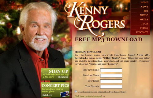 free download for kenny rogers through the years