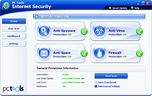 Free 1 Year License Key for PC Tools Internet Security 2009