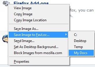 FavLoc Firefox Extension