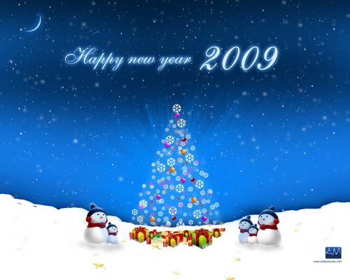 Happy New Year 2009 by ardiani
