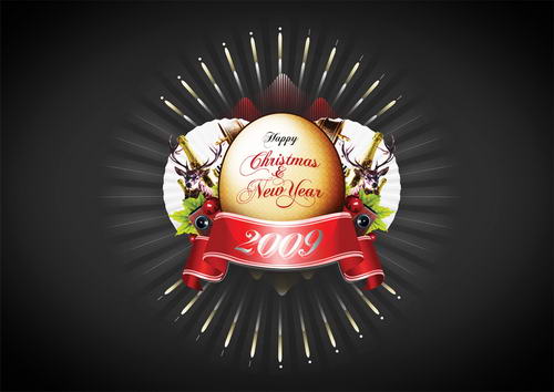 Happy Xmas and New Year 2009 by todorok