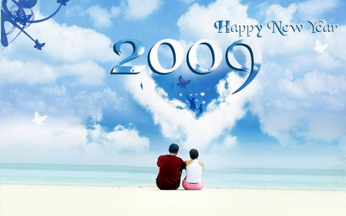 New Year 2009 by desktop nexus