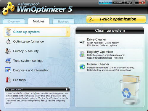 Download Ashampoo WinOptimizer 5 Free Full Version