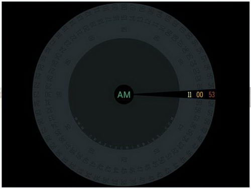Crazyscreen Clock Screensaver