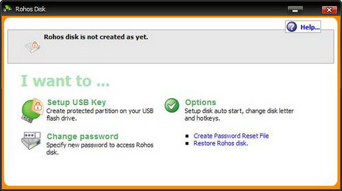 Password Protected Partition on USB Drive