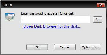 Password Protected Partition on USB Drive