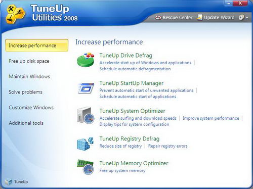 TUNEUP UTILITIES 2008 nEDERLANDS setup free