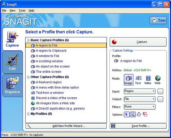 snagit capture video with audio