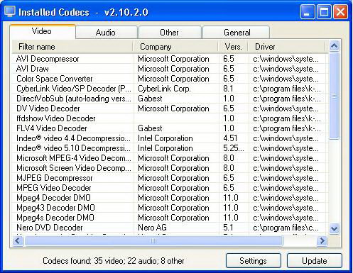 Codec Installer Installs Missing Video and Audio Codecs on Your Windows