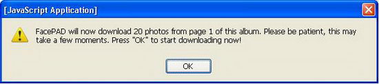 Facebook Photo Album Downloader