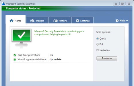 Microsoft Security Essentials Free Anti Virus