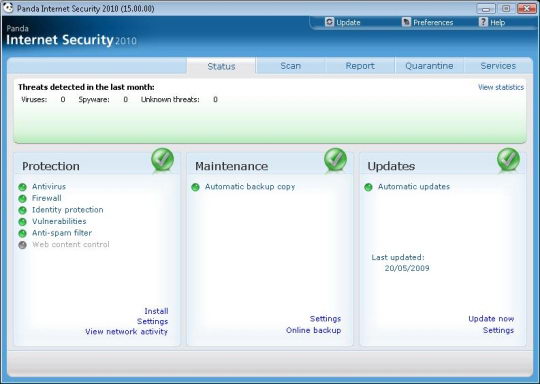 Panda Internet Security 2010 Free Full Version
