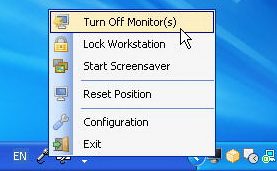 Turn Off Monitor Display