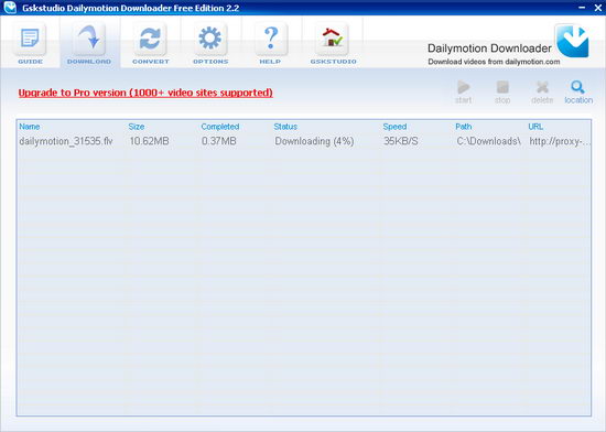 Gskstudio Dailymotion Video Downloader