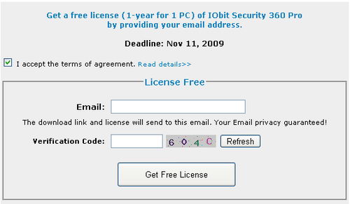 IObit Security 360 PRO Free 1 Year License Key