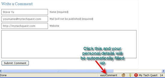 Make Commenting Much Easier with Easy Comment