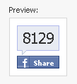 Official Facebook Share Count Button