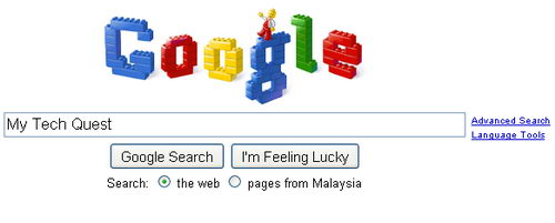 Replace Google Logo with Google Doodle Holiday Logo