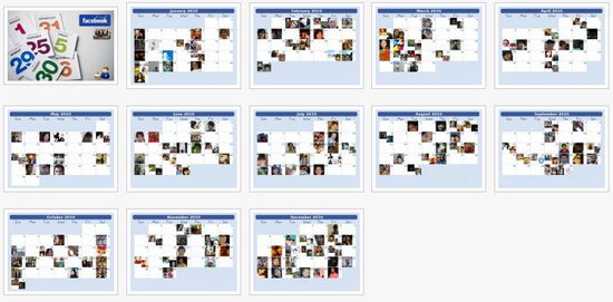 Create Facebook Birthday Calendar with Birthday Album