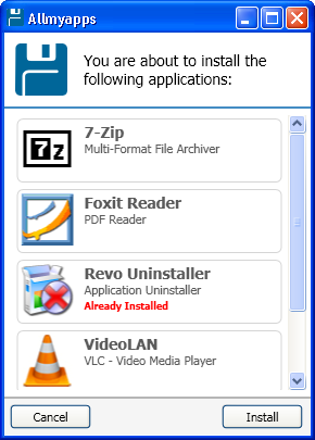 Install Multiple Freeware Applications with One Click