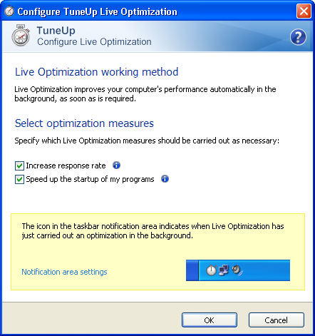 TuneUp Live Optimization