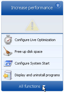 All Optimization Tools in TuneUp Utilities 2009