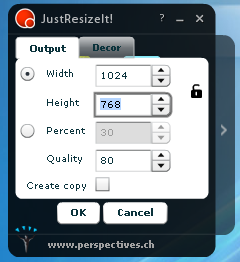 Define Image Settings