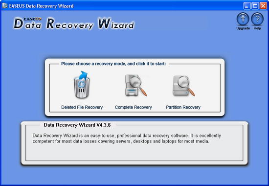 microsoft data recovery wizard