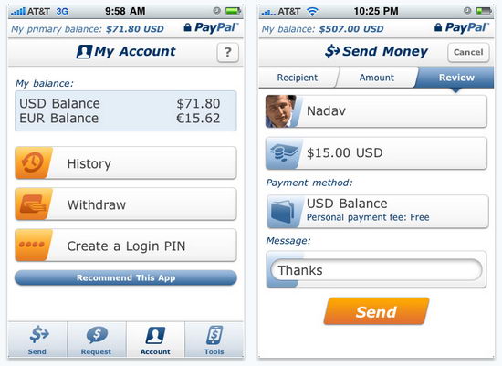 Iphone+paypal