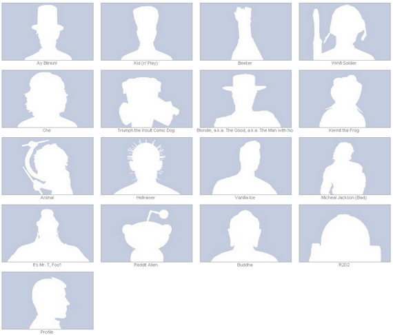 facebook profile picture ideas. The Cool Collection of Facebook Default Profile Images