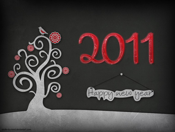 40+ Nice and Beautiful New Year 2011 Wallpapers for Desktop