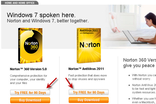 norton 360 download free trial 90 days 2011