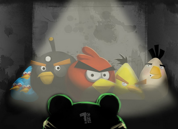 20 Angry Birds Desktop Wallpapers