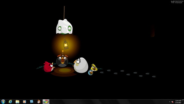 Angry Birds Theme for Windows 7