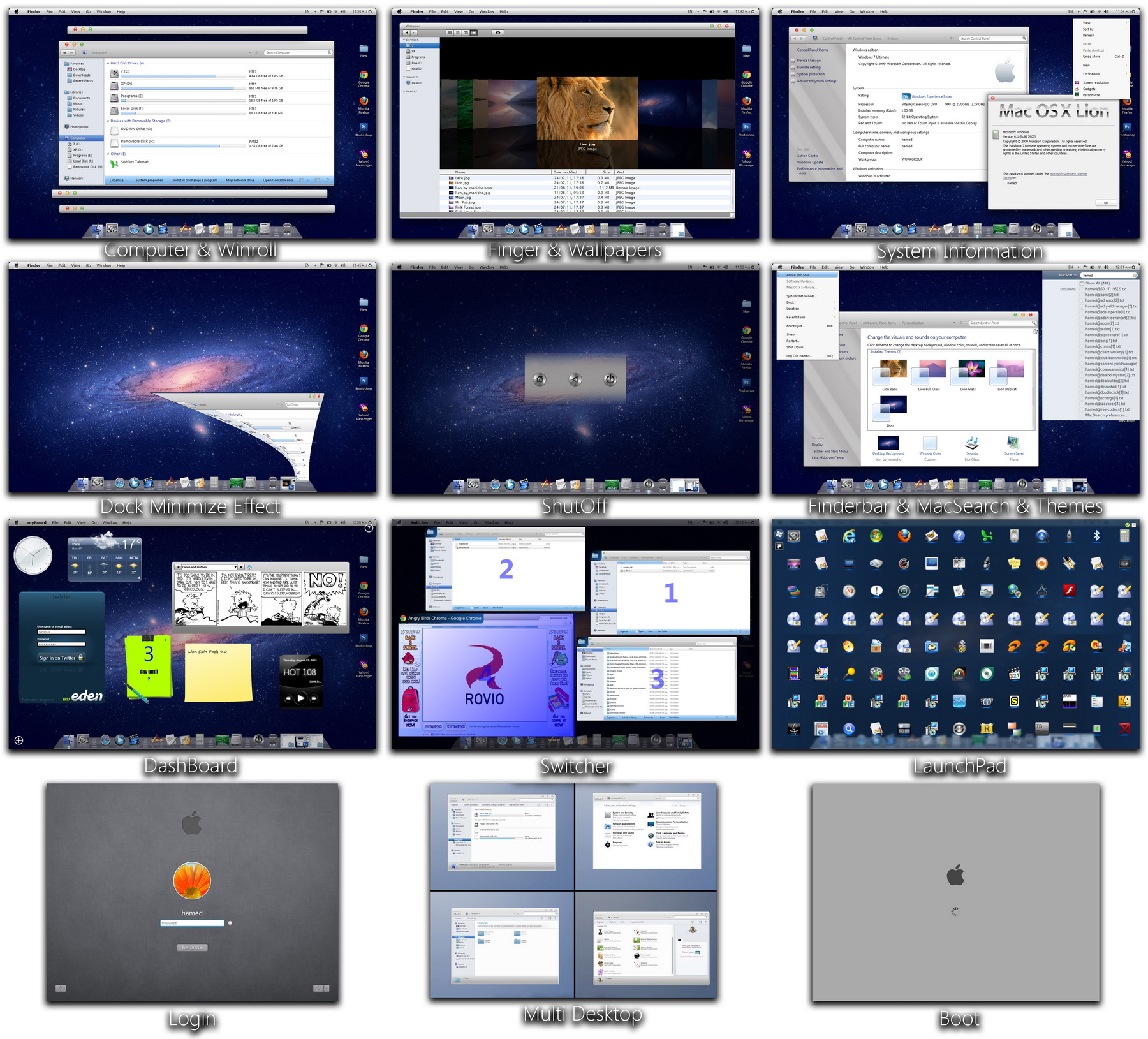 Os X Mavericks Skin Pack For Windows 7