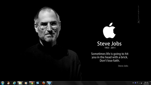 Steve Jobs Theme for Windows 7