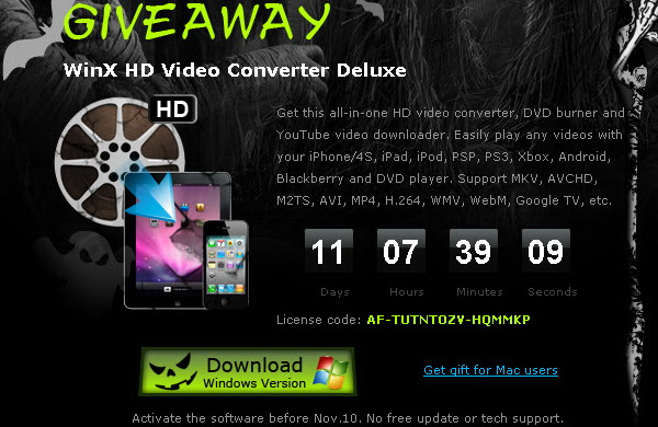 winx video converter deluxe license code