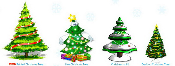 Animated Christmas Trees for Windows
