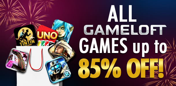 Gameloft Android New Year Sale