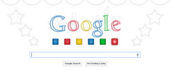 Google Happy Holidays Doodle